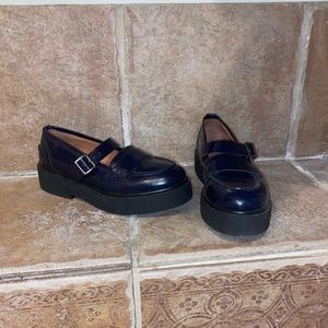 FREE PEOPLE PLATFORM LOAFERS